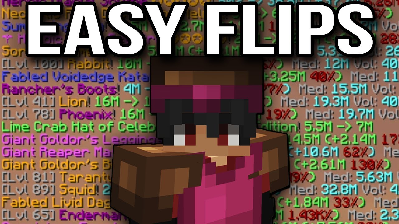БЕЗ УСИЛИЙ, переворачиваю за 1 час... 60+ млн прибыли? | Hypixel Skyblock