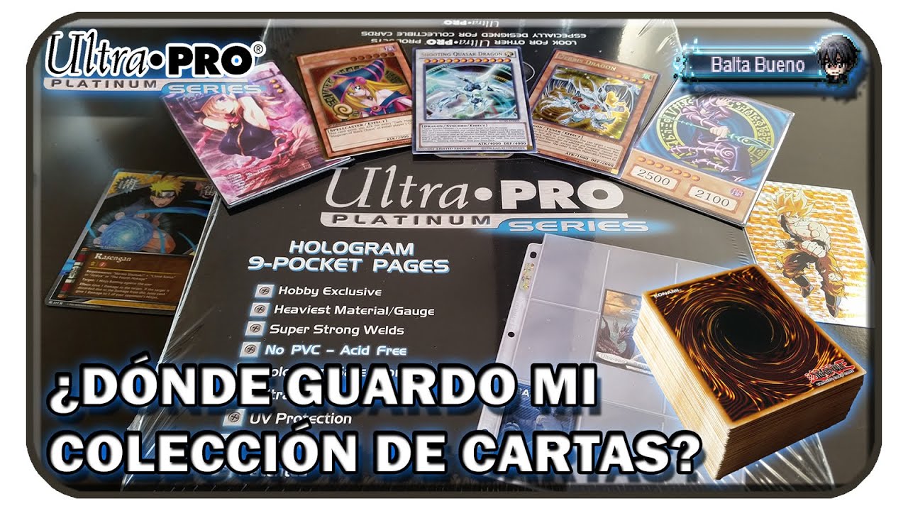 APERTURA/UNBOXING DE HOJAS PROTECTORAS ULTRA•PRO PLATINUM SERIES PARA CARTAS Y TARJETAS