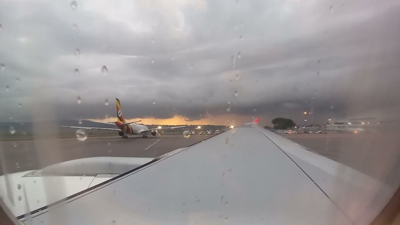 Uganda Airlines Airbus A330-841 neo Take Off From Entebbe