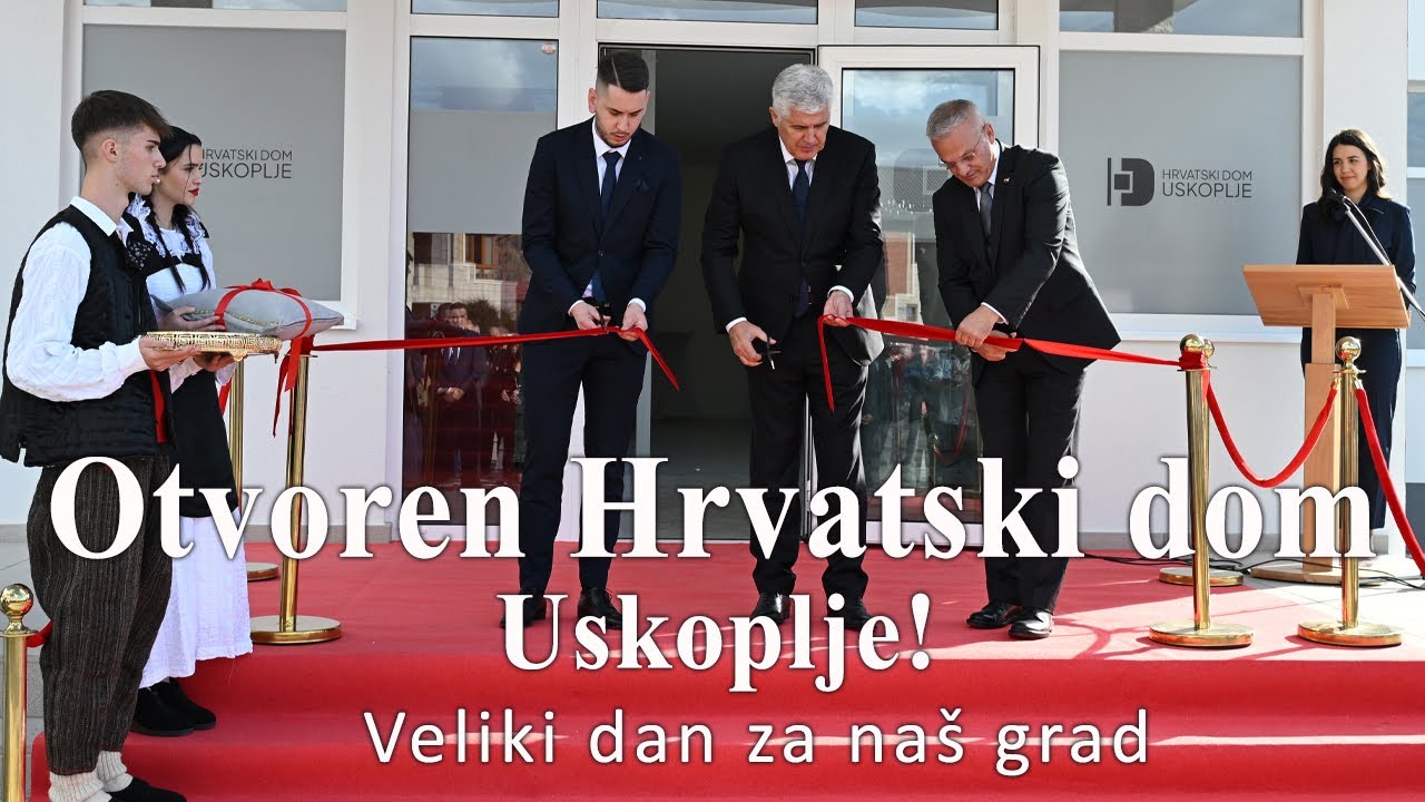 Svečano otvoren Hrvatski dom „Uskoplje“