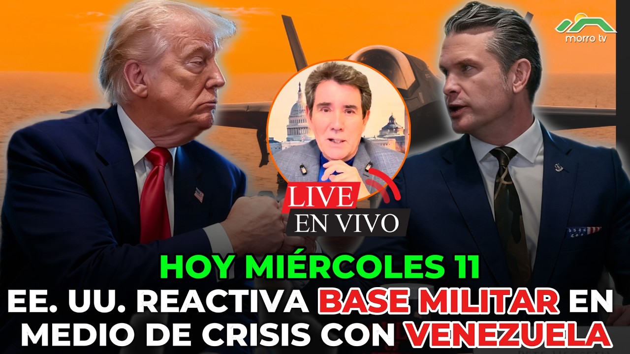 🔴 ÚLTIMA HORA: TRUMP ACTIVA BASE MILITAR CERCA DE VENEZUELA Y AUMENTA LA TENSIÓN