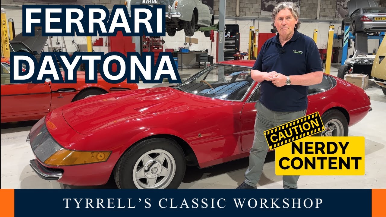Fine-Tuning a Ferrari 365 GTB/4 Daytona V12 Engine | Tyrrell's Classic Workshop