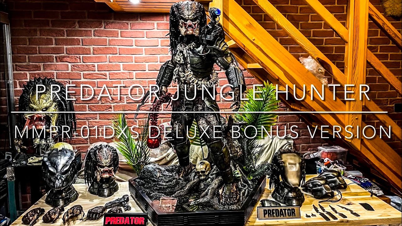 Predator Jungle Hunter Deluxe Bonus  1/3 Prime 1 UNBOXING