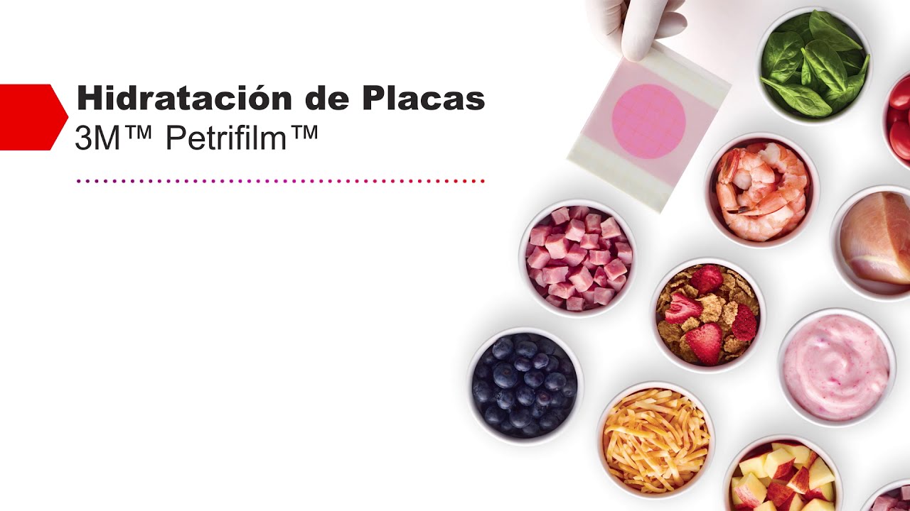 Hidratación de Placas 3M™ Petrifilm™