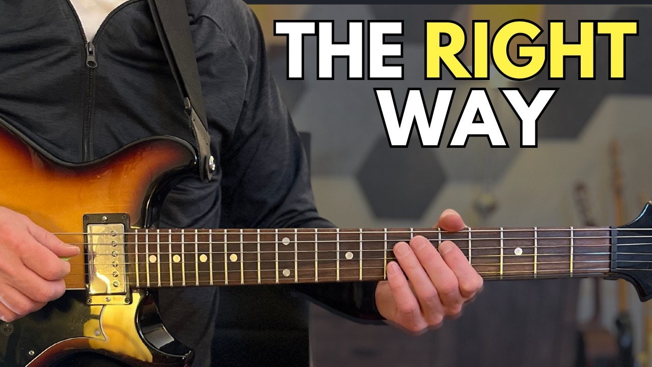 Your Pentatonic Practice Isn't Working (Here's a Better Way)