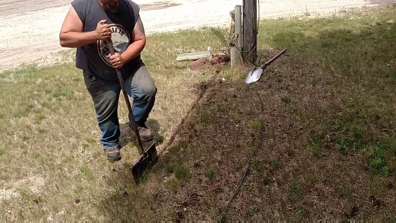 12 wire bury jobs for the day at 100$ per = Big $ day