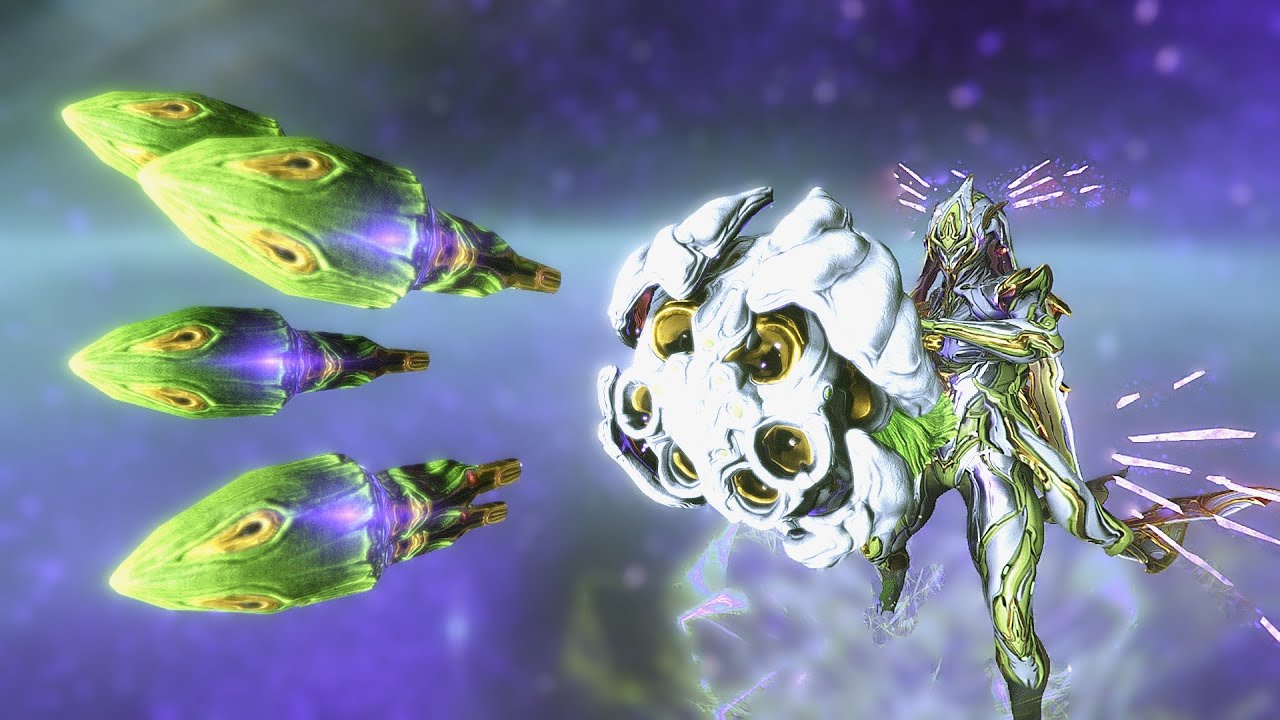 【キノコ集めてつくれええええ】ARBUCEP！！てきとうに撃ってるだけで敵が溶けていくよ【Warframe】