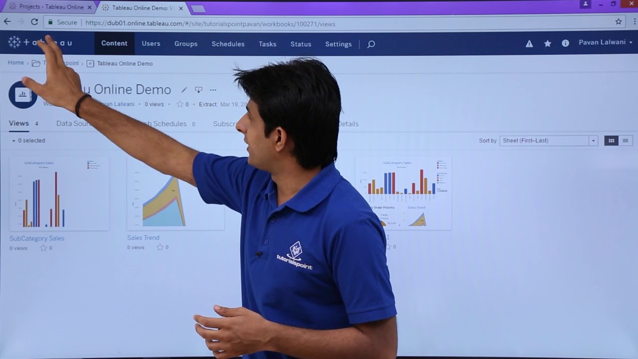 Tableau - Publishing Reports