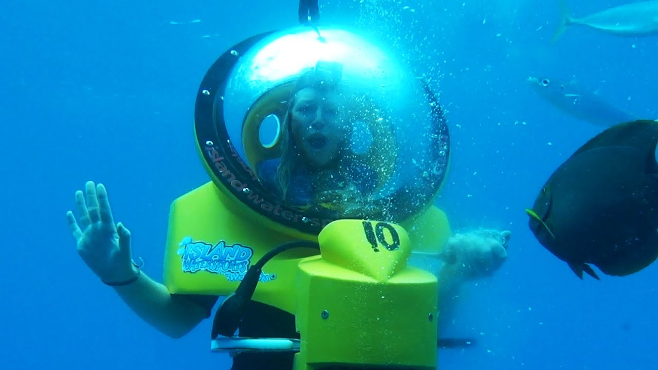I Try Riding An Underwater Scooter in Oahu, Hawai'i
