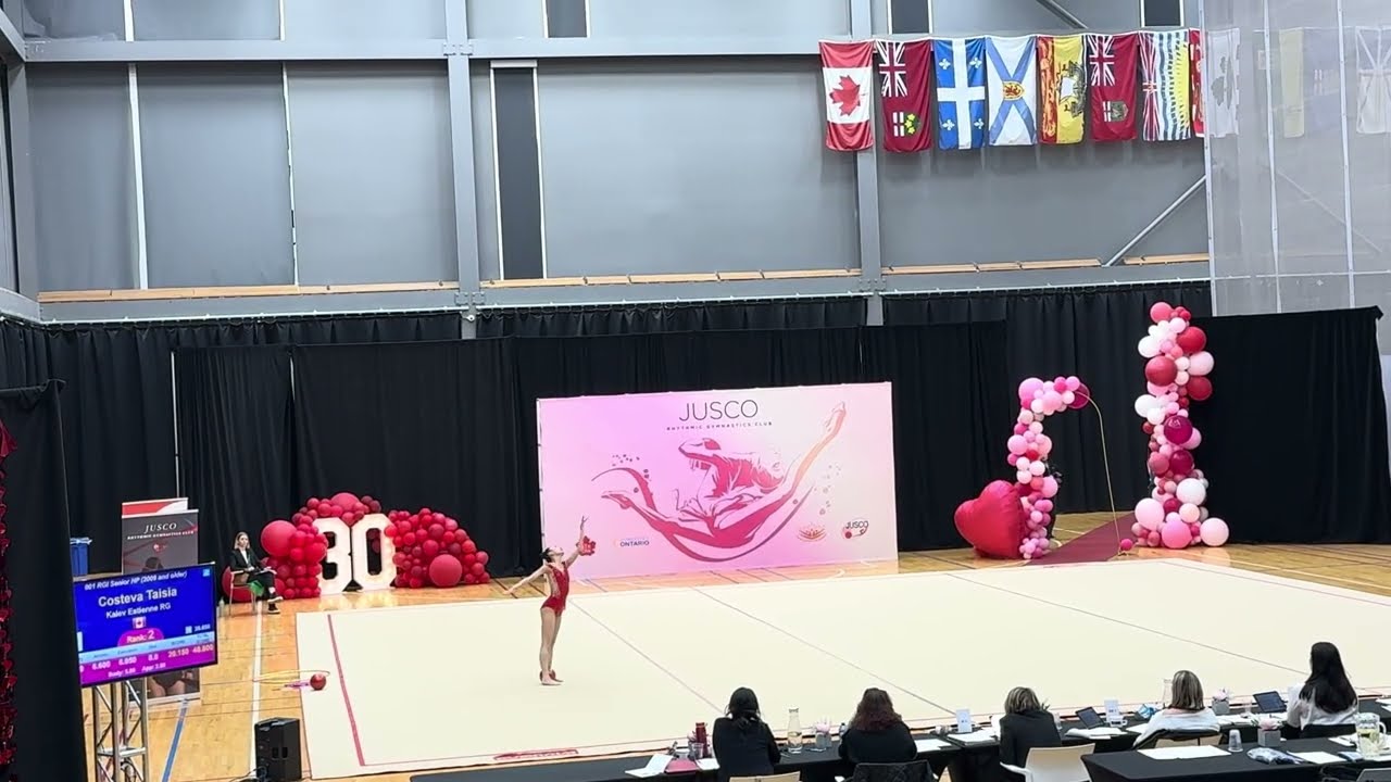 Olivia Nguyen🥈Jusco Cup 🇨🇦 Ball - Senior 2010 