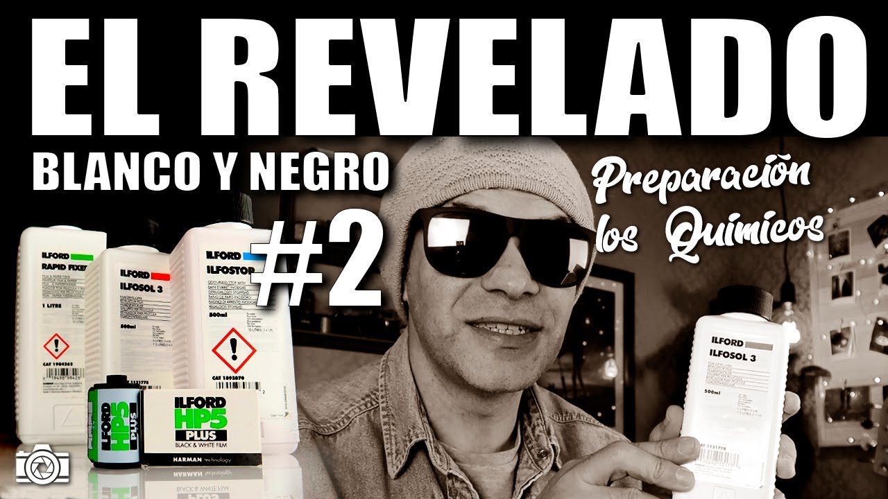 Como Preparar los quimicos para el revelado blanco y negro