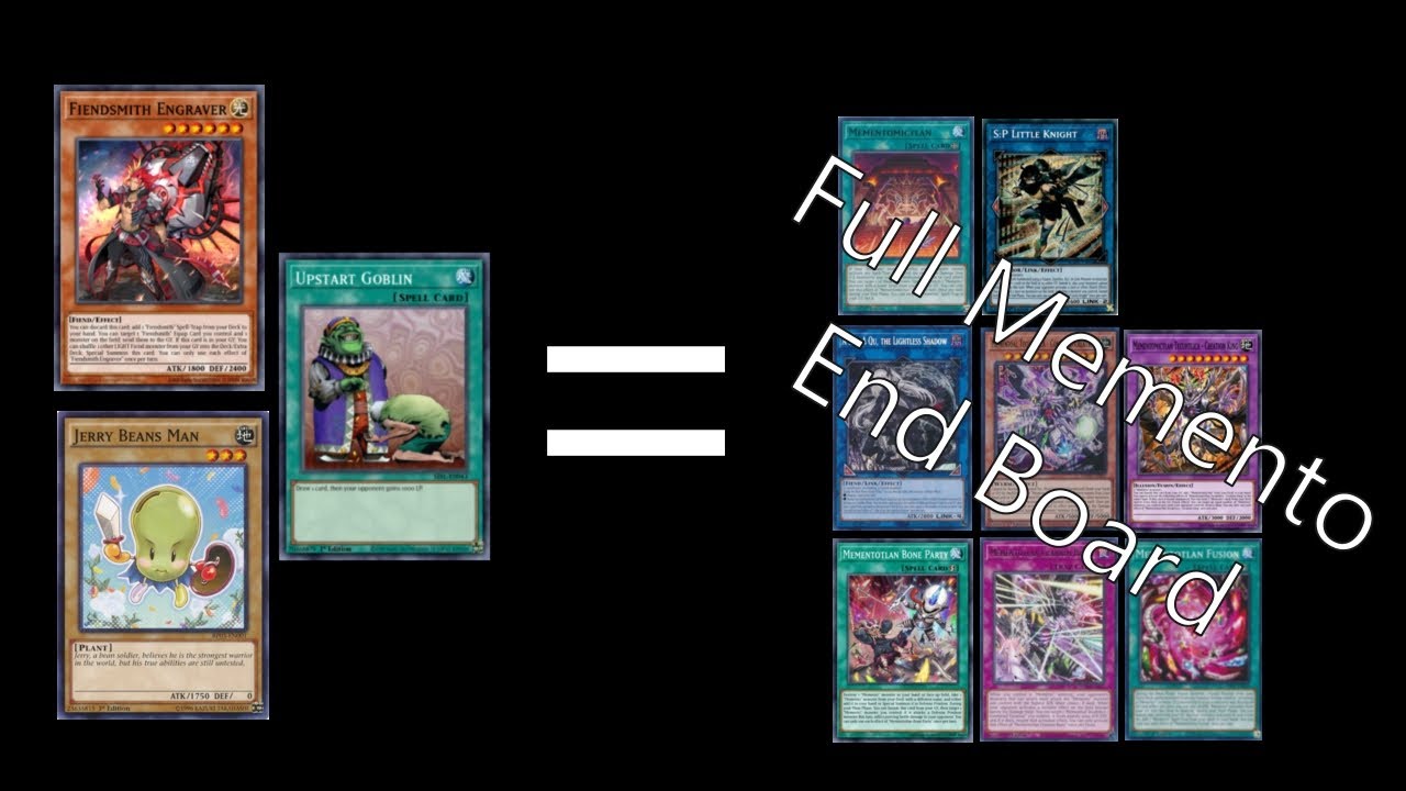 Memento 3 Card Combo | Bridging the entire Memento end board with the Fiendsmith Engine