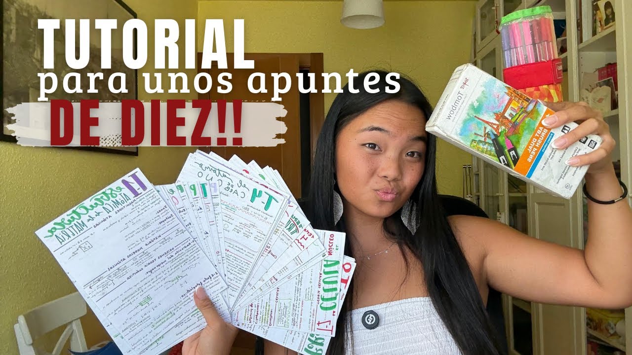 Técnica infalible para tus apuntes | ADAPTABLE A CUALQUIER CURSO!!!