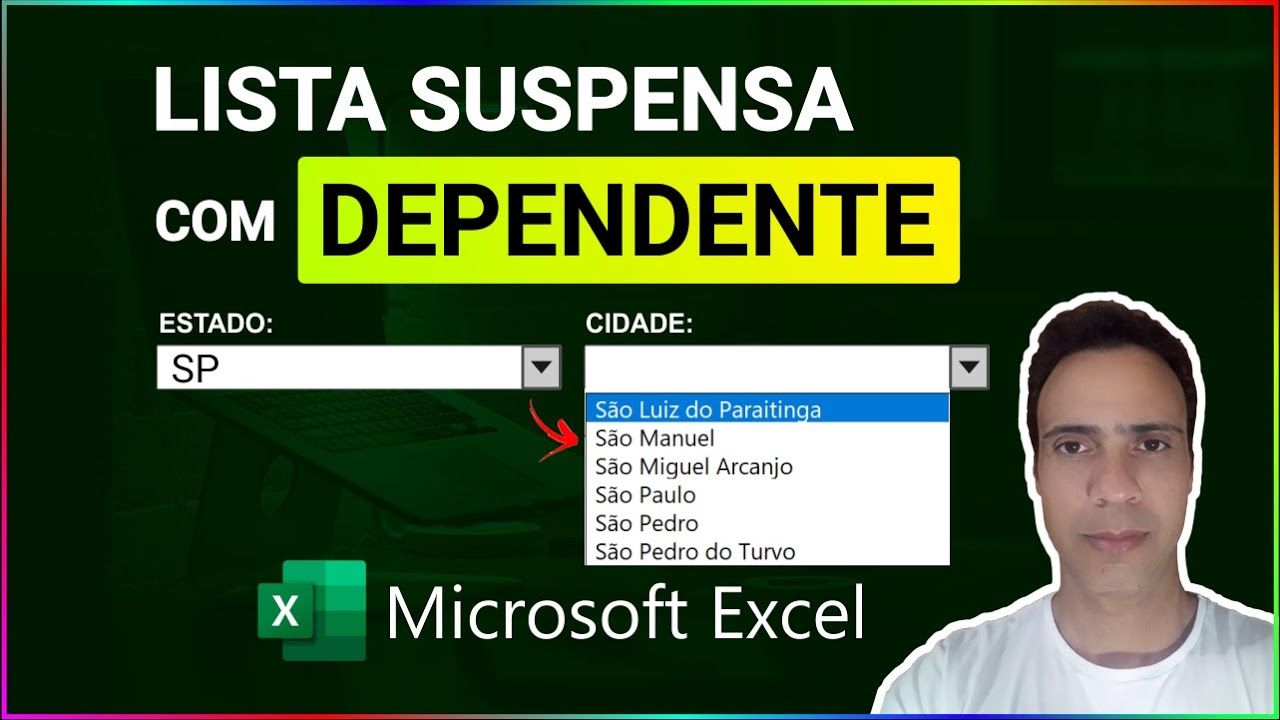 [COMPLETO] Lista Suspensa com DEPENDENTE Automático no Excel