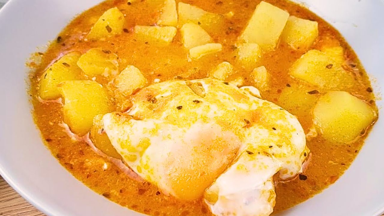 Guiso patatas con huevo COCINA ECONOMICA |Facil