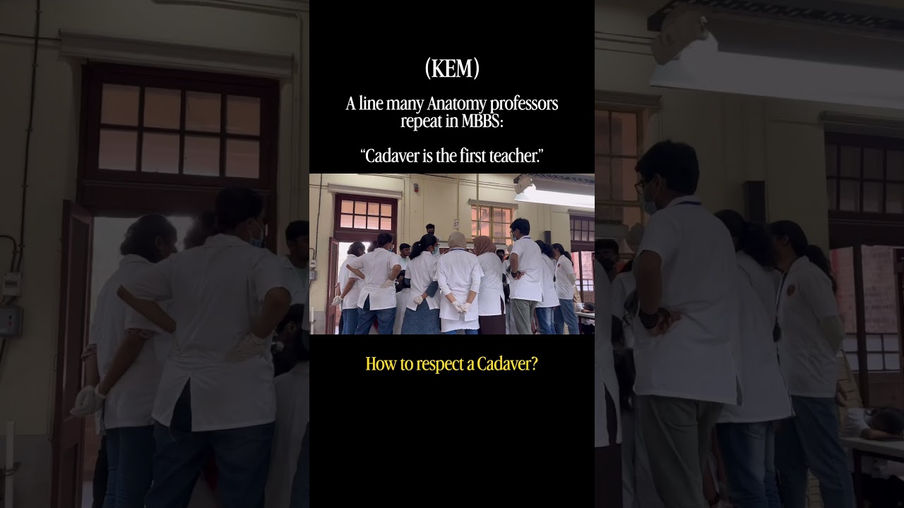 Do not disrespect Cadavers in Medical College