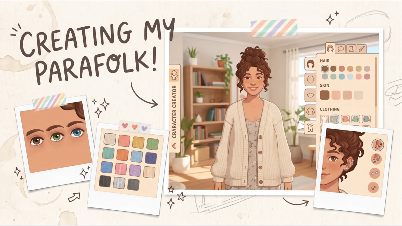 Paralives Character Creation | No Commentary🍃