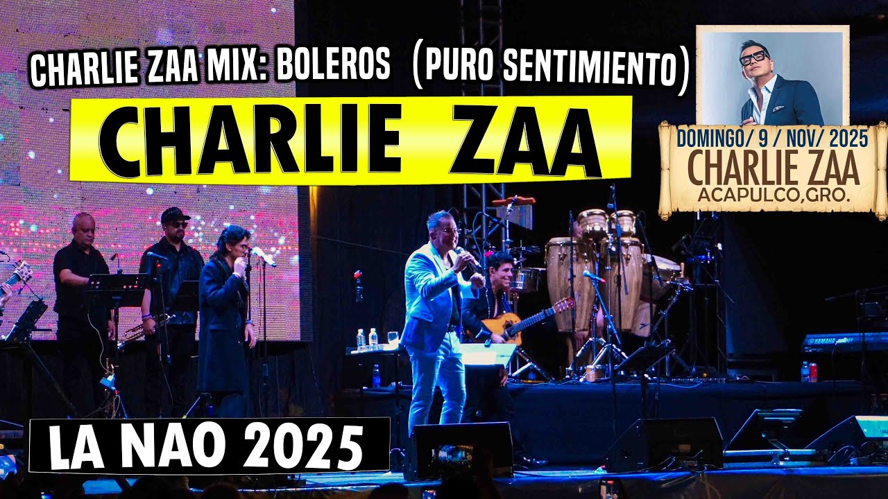 Charlie Zaa en Vivo: Una Noche de Boleros Desde Acapulco