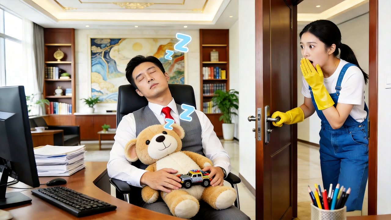 💕أم عزباء مسكينة ذهبت للعمل مع طفلها… فتسلل إلى مكتب CEO ونام بجانبه! وتفتحت زهرة الحب!