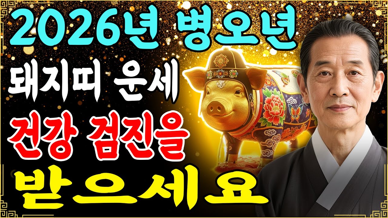 2026년 병오년 미리보는 돼지띠 운세 