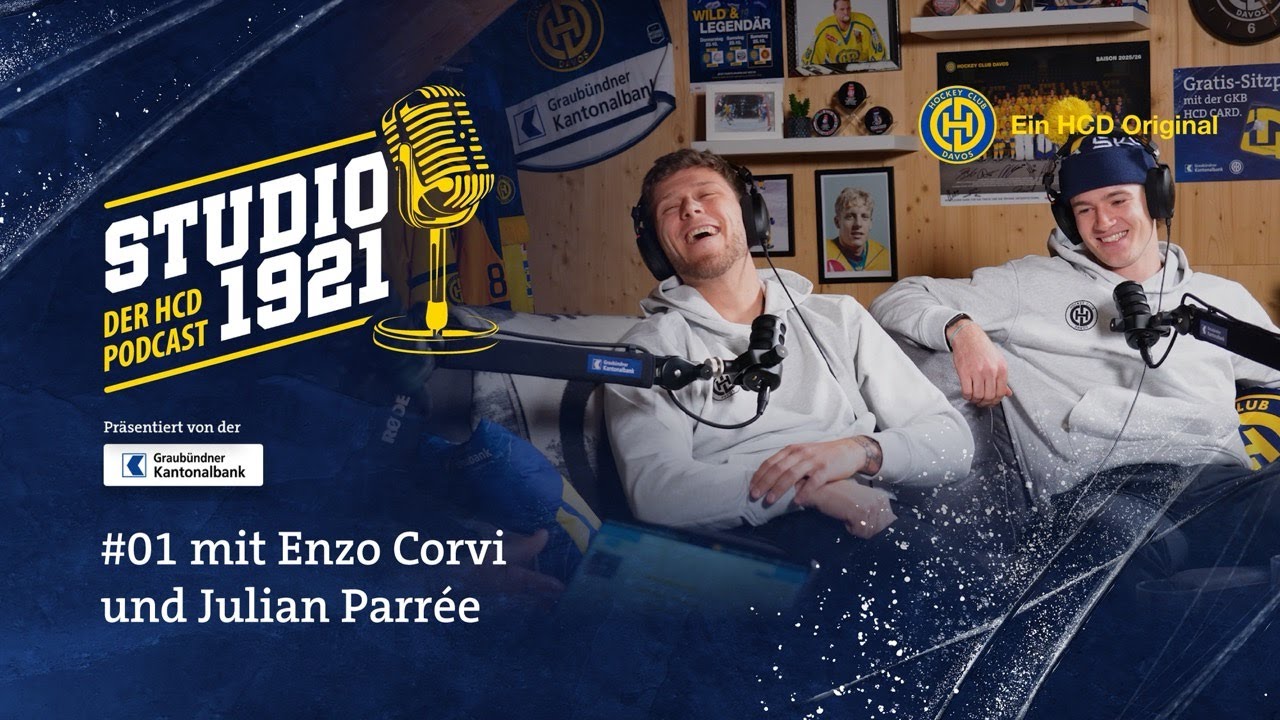#01 mit Enzo Corvi und Julian Parrée | STUDIO 1921 - der HCD Podcast