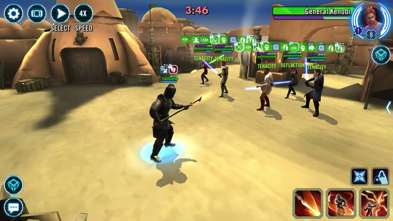 Swgoh - Bane Datacron vs JMK