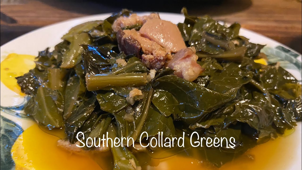 ￼ Southern Collard Greens In The Crockpot