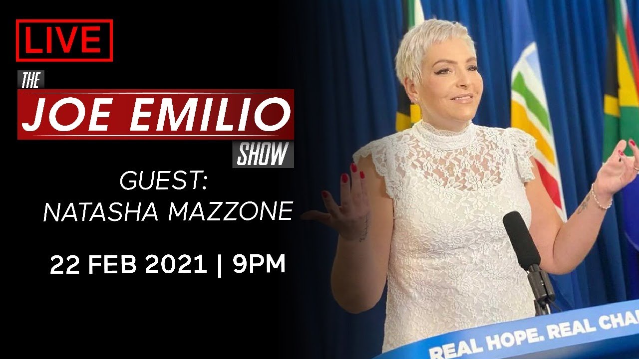 🔴 LIVE w/ Natasha Mazzone | The Joe Emilio Show | 22 Feb 2021 | 9pm