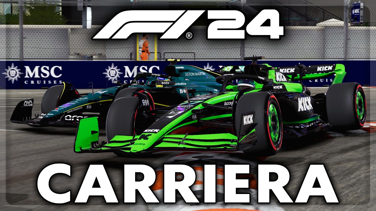 F1 24 CARRIERA PILOTA Parte 23: QUESTA KICK SAUBER E' UN'ASTRONAVE 🚀