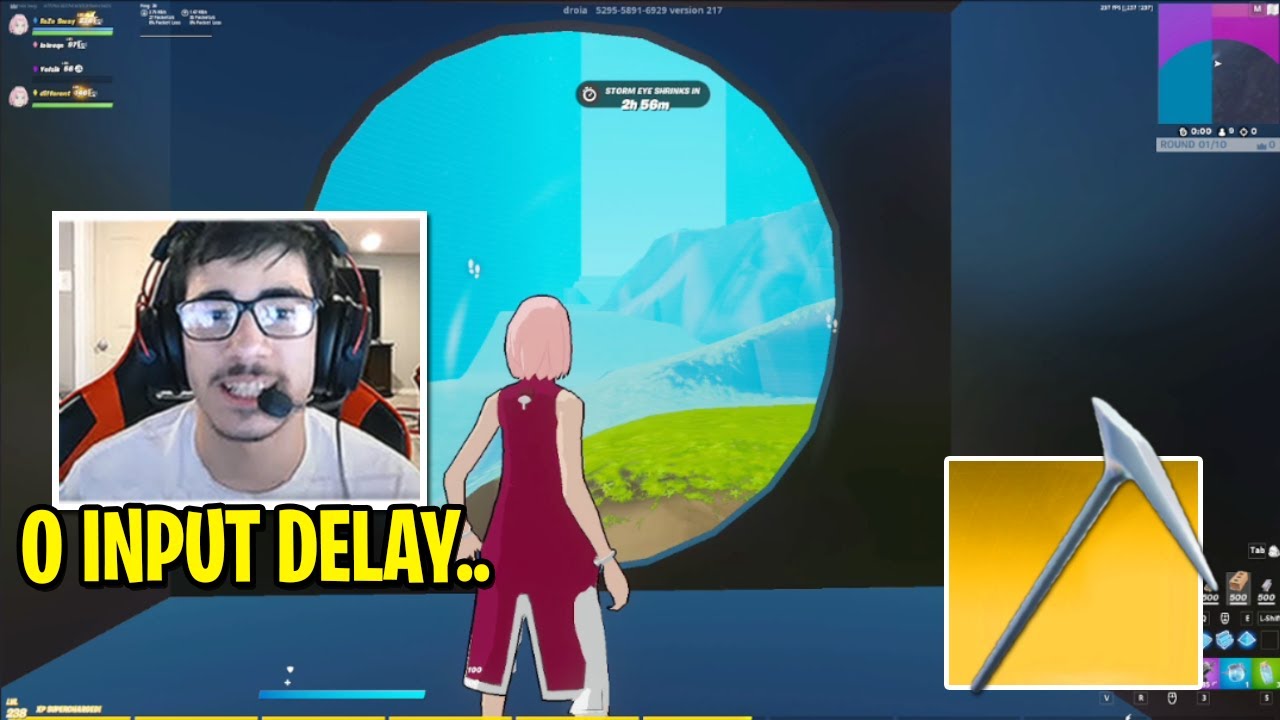 SWAY IMPROVE Editing Speed After Using Silver Surfer Pickaxe in Zone Wars!