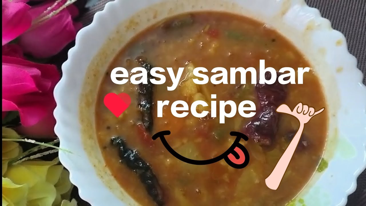Easy sambar recipe 😋 zeenath cooking and vlogs channel like share comment and subscribe 🫶🏻😍