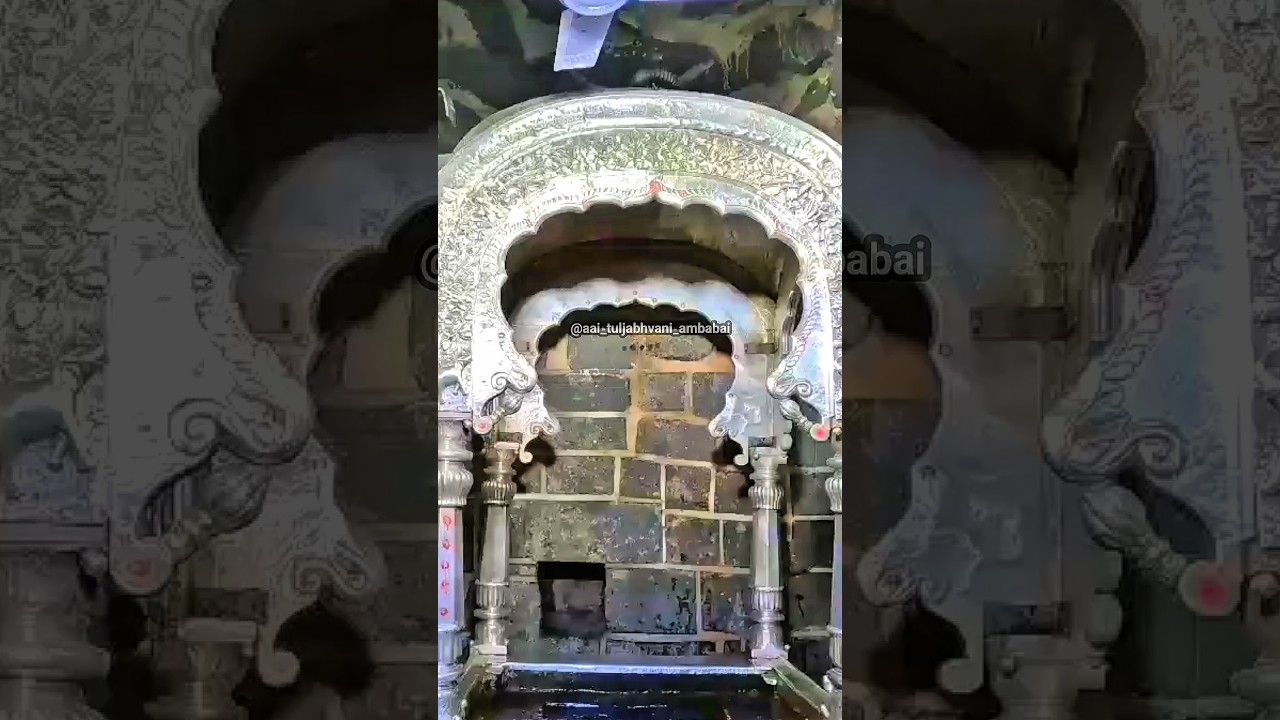 😍नवरात्री उत्सव 2025 प्रारंभ | tuljabhvani live #tuljapur #tuljabhavani #ambabai #shorts #navratri