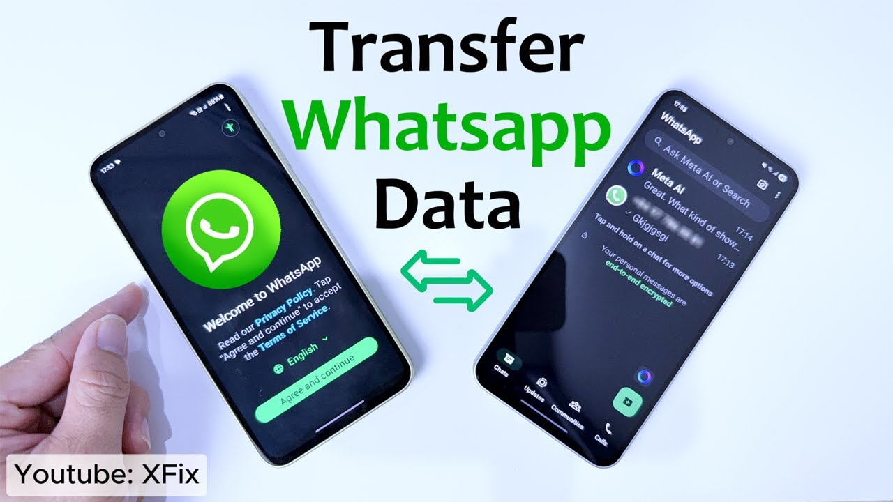 Transfer Whatsapp Data From Android to Android