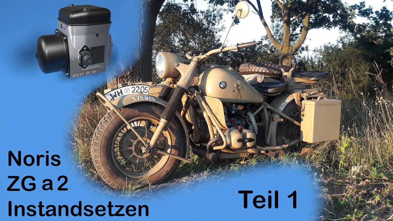 BMW R 75/Zündapp KS 750 Zündmagnet Noris ZGa2 Instandsetzen Teil 1
