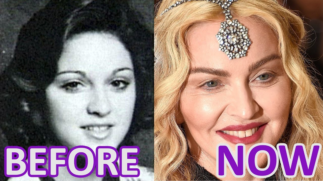 Woman and Time: MADONNA. Before and Now