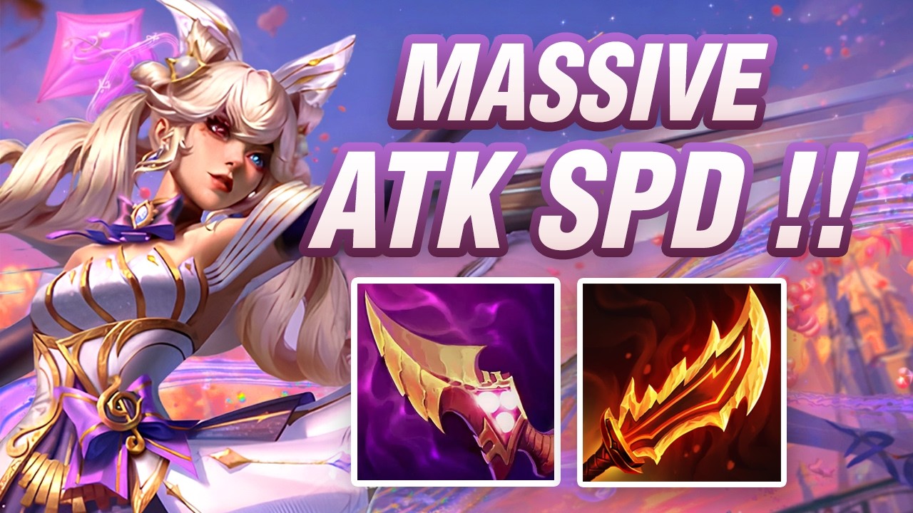 MASSIVE ATK SPEED !! SPAM TRUE DMG LOVE CONFESSION GWEN GAMEPLAY // WILD RIFT (BUILD+RUNES)
