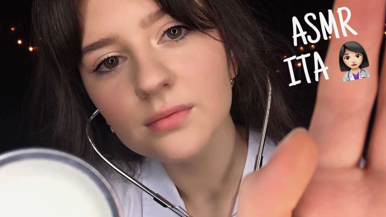 ASMR Dottoressa RolePlay 👩🏻‍⚕️ Soft Italian Voice 🇮🇹