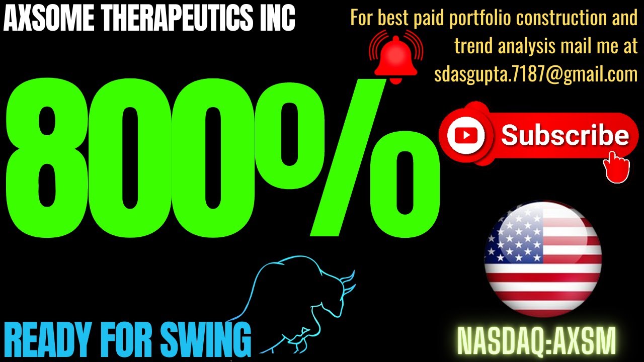 AXSOME THERAPEUTICS READY FOR SWING | AXSM STOCK NEWS