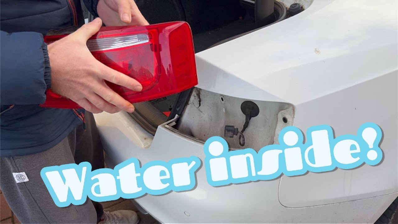 Water in My Audi S5 Rear Light – It Looked Fixable
