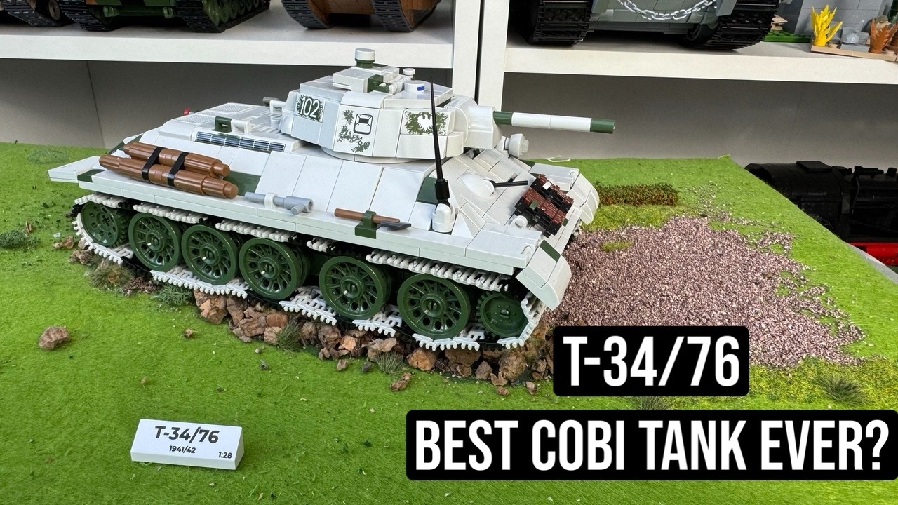 Cobi T-34/76 - Is this the best set ever?
