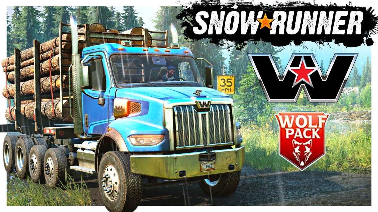 Wolf Pack DLC Review -Western Star Truck Pack - SnowRunner - PC Gameplay