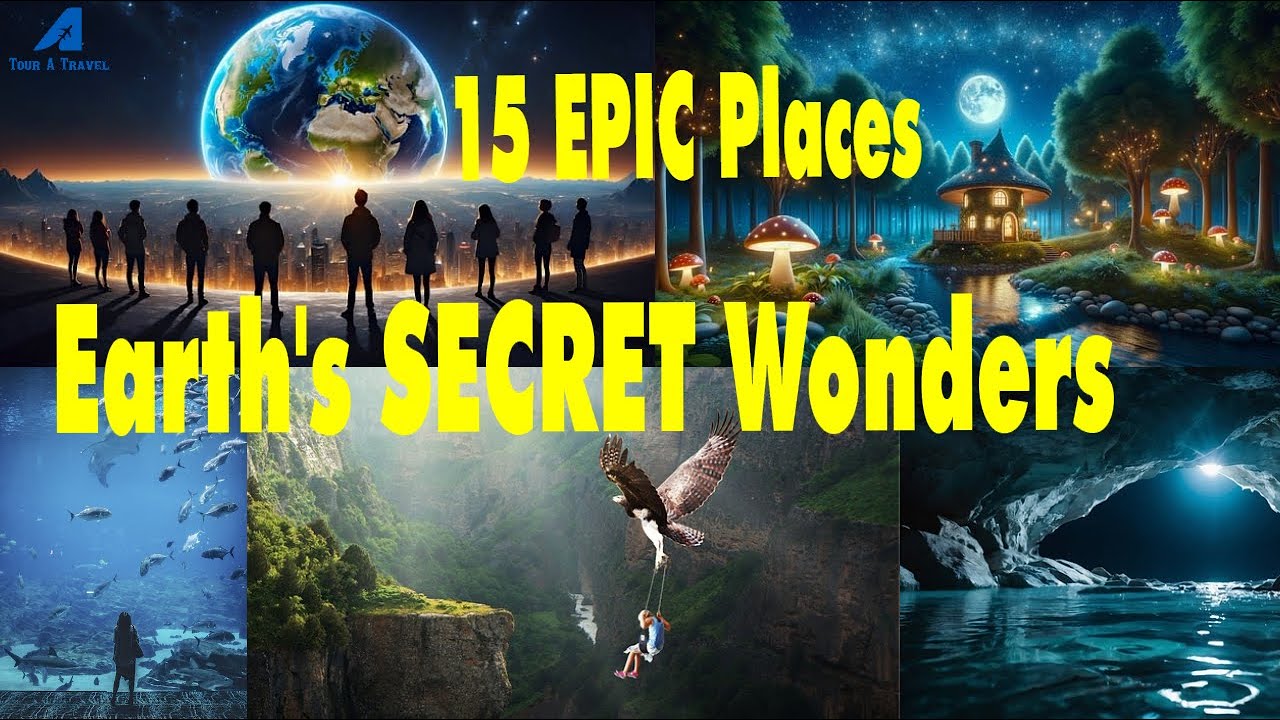TOP 15 Places You WON'T BELIEVE Are Real! #Travel #touratravel
