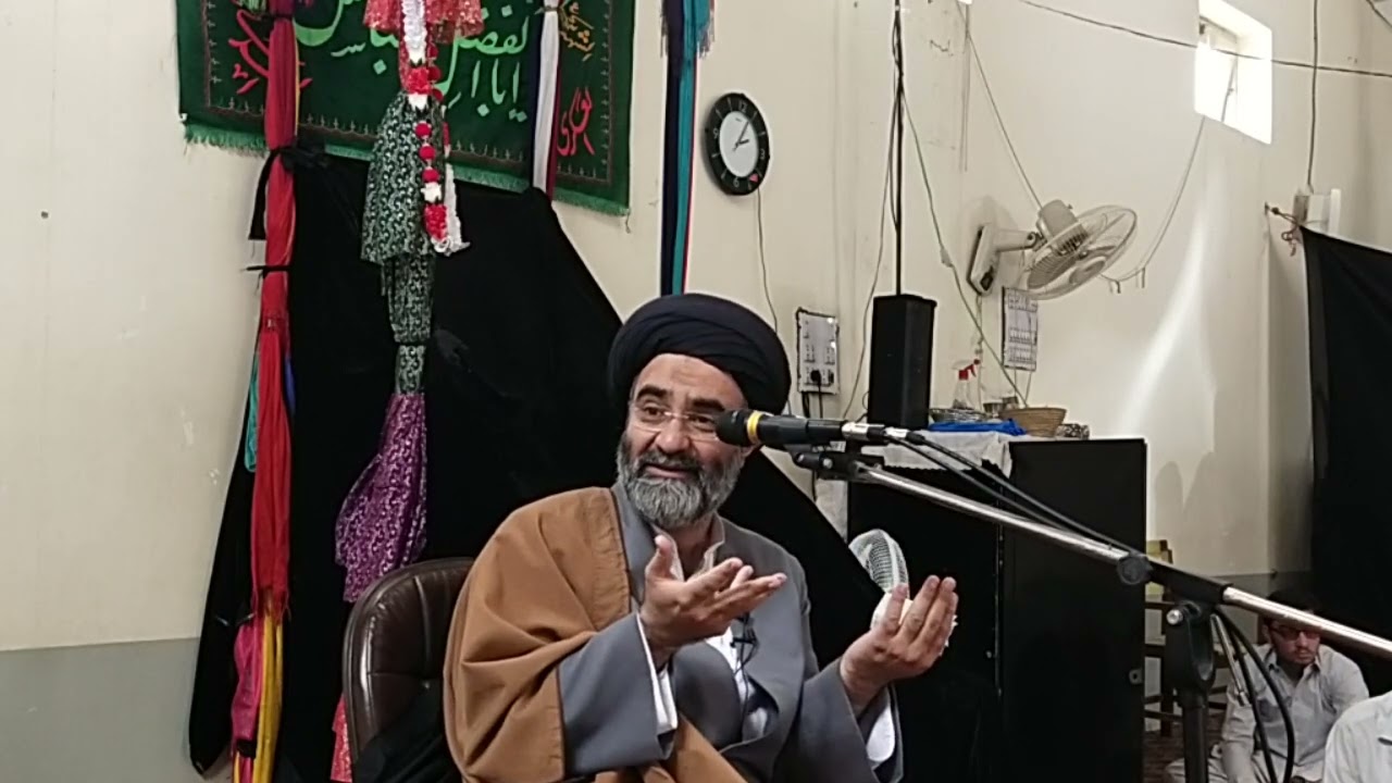 Allama Sayed Ali Agha 18 Ramazan #hussain #karbala #hadizakir #sayedaliagha#pashtomatamtv#10muharram