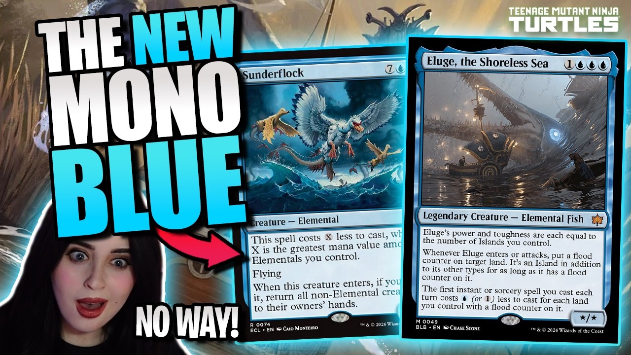 The STRONGEST Mono Blue Deck in YEARS?! | Standard MTG Arena