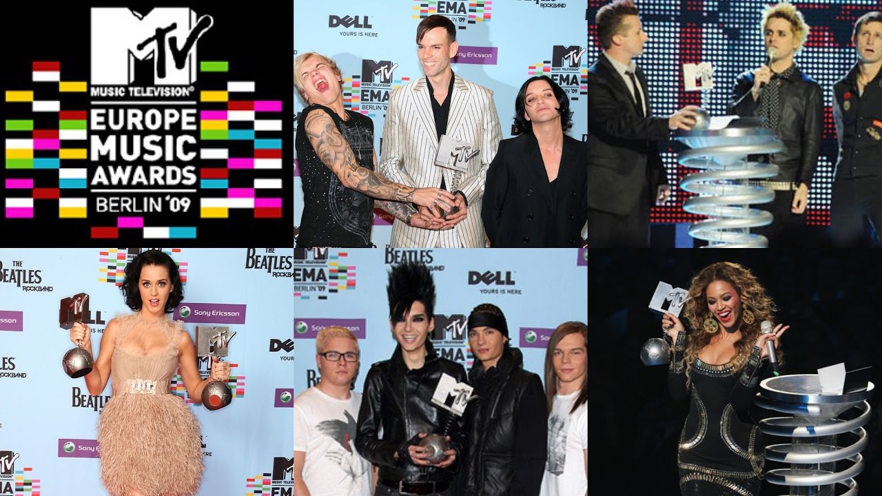 MTV EMA 2009 nominantions & winners