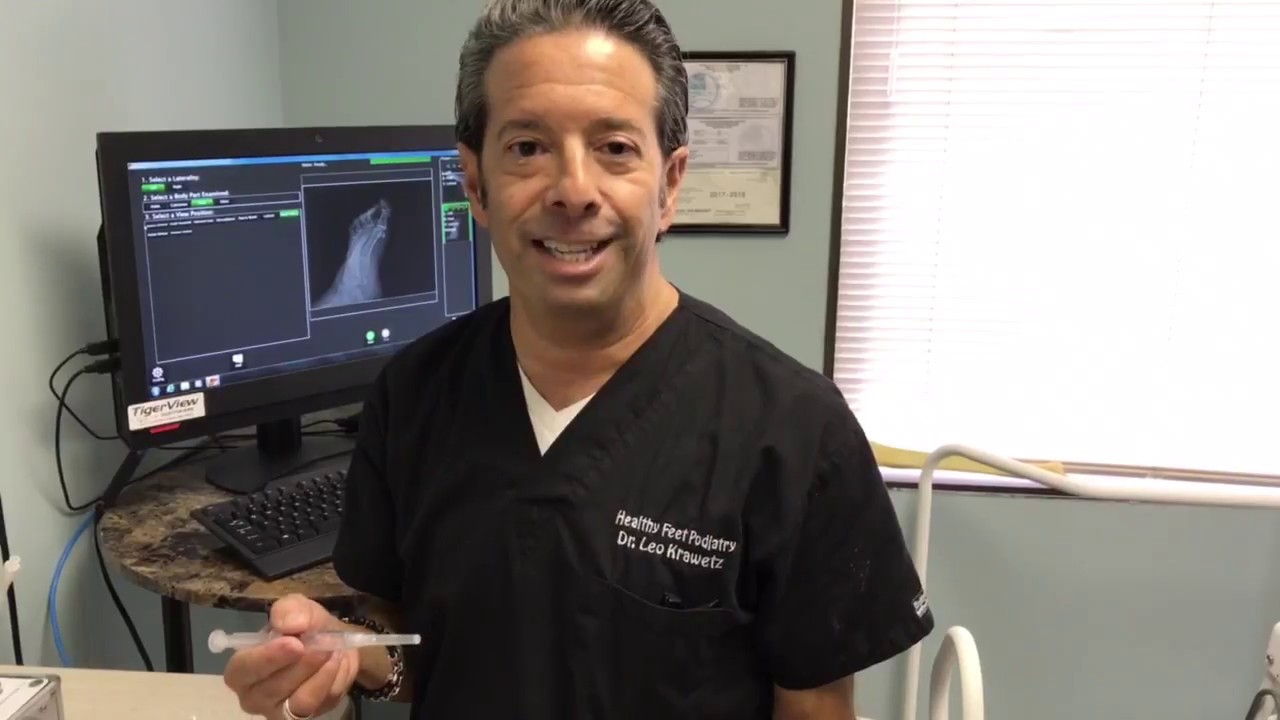 Ozone Injection for plantar fasciitis, gout attacks and Inflammation.