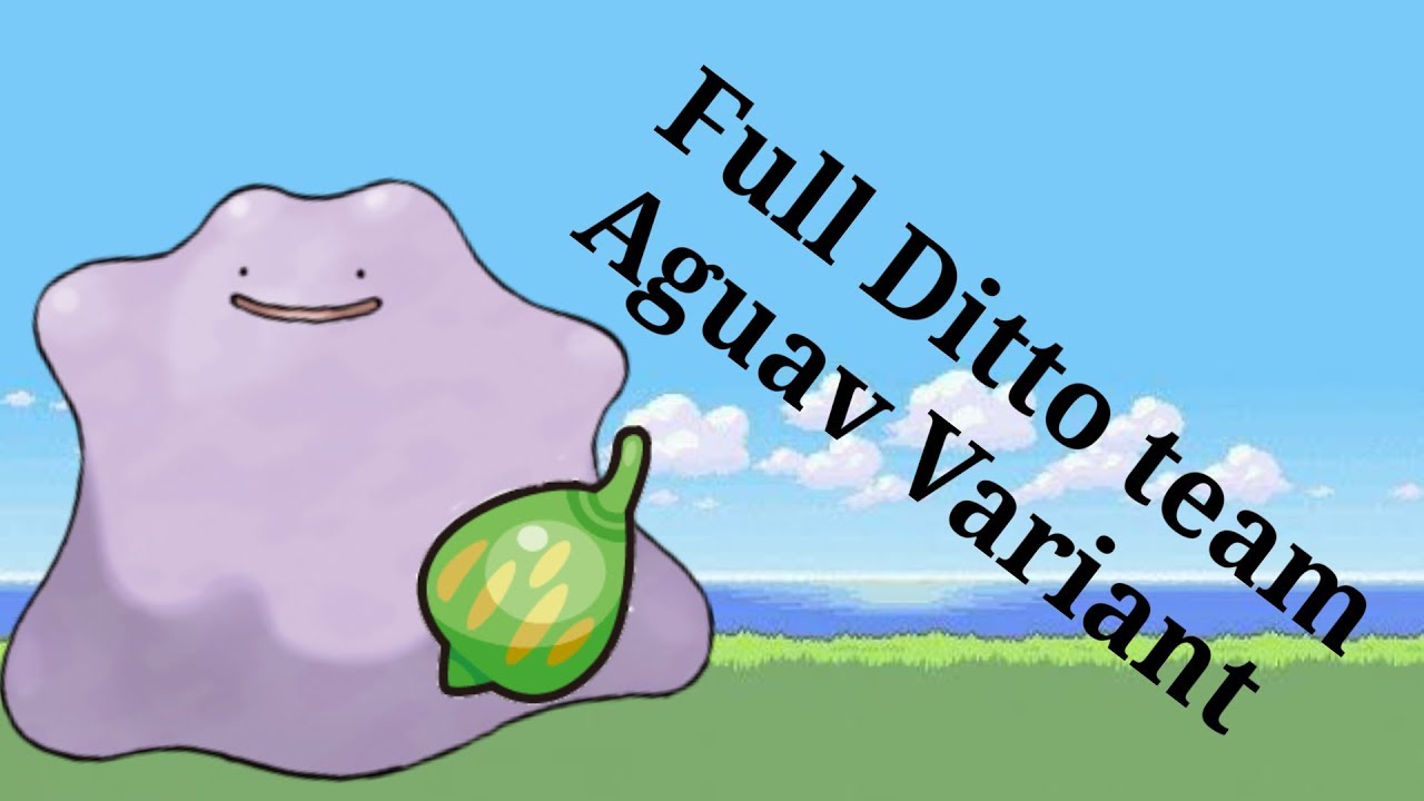 WTF?! (Pokemon Showdown Gameplay#1) Full Ditto team: Aguav Variant