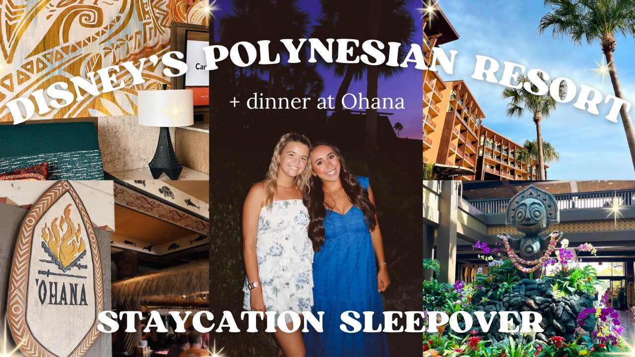 Sleepover at Disney’s Polynesian Resort + dinner at Ohana– DISNEY COLLEGE PROGRAM