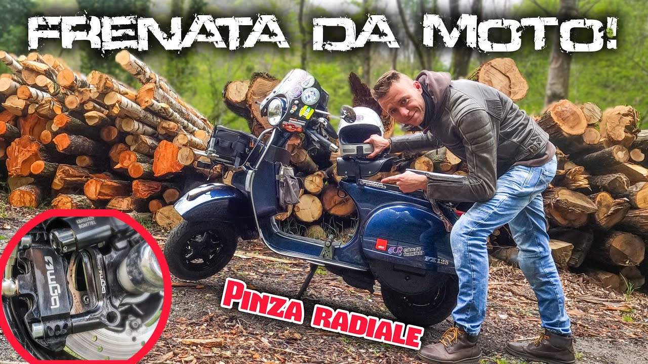 PINZA RADIALE 4 POMPANTI sulla VESPA PX! Come va? E' necessaria?