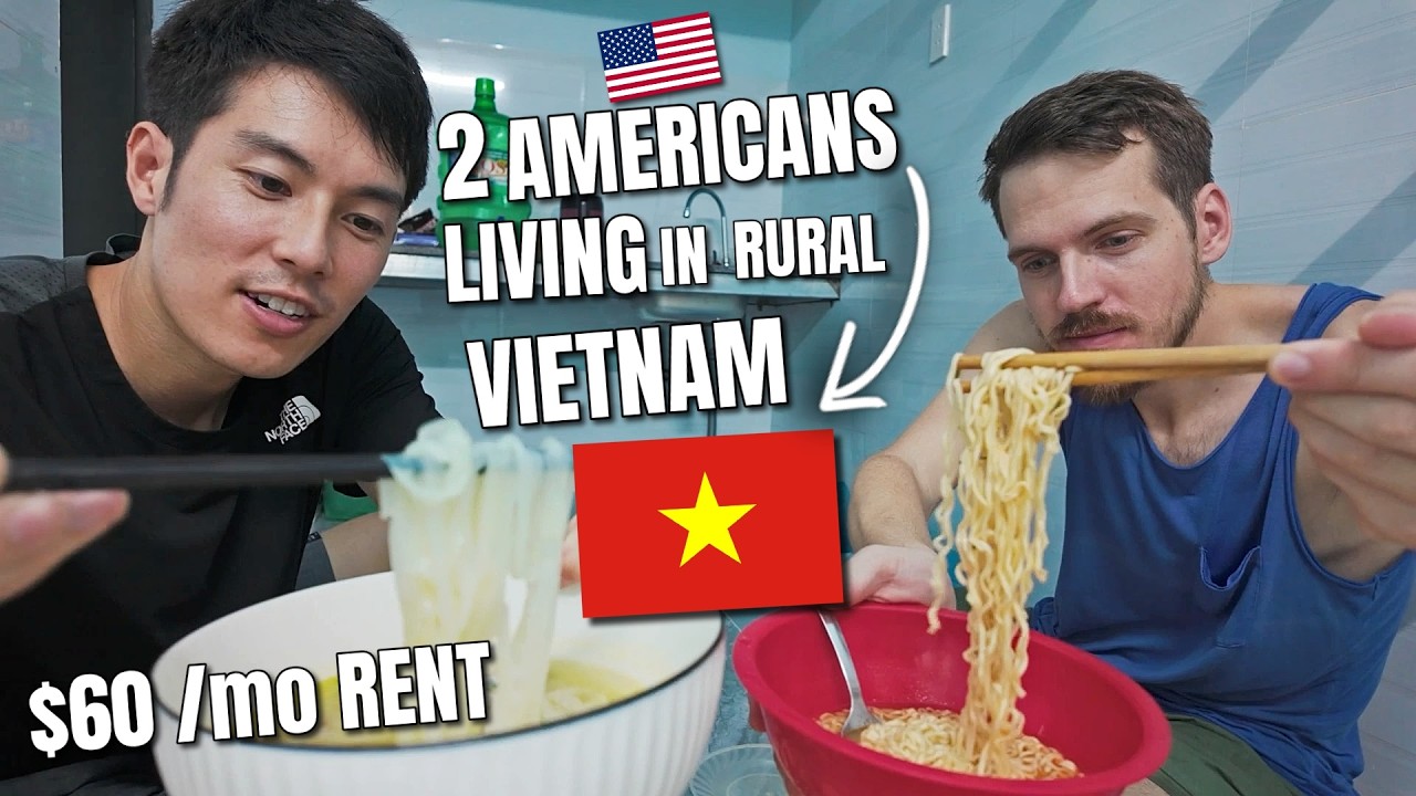 We Lived in the Countryside in Vietnam for $60/Month Rent (feat. @adventurekhoi)